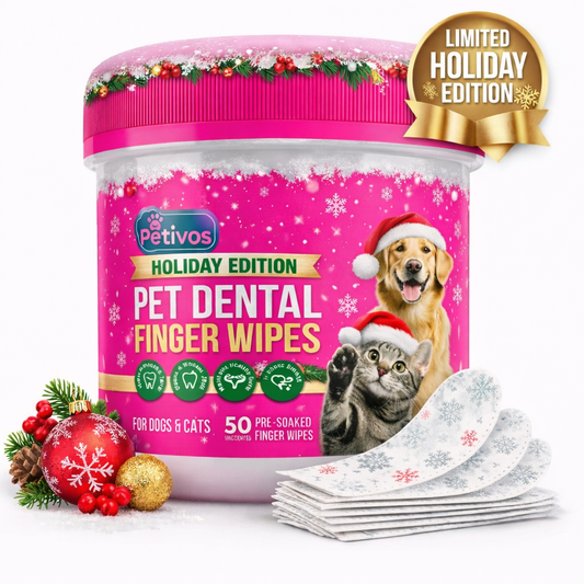 Natural Pet Dental Finger Wipes